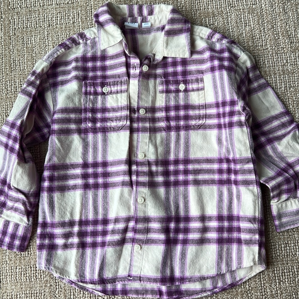 Gap Kids Plaid Flannel